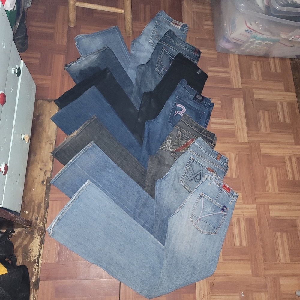 7 Name Brand Jeans Bundle